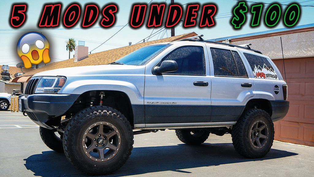 First 5 Mods You Must Do To Your Jeep WJ Grand Cherokee | Najar Offroad