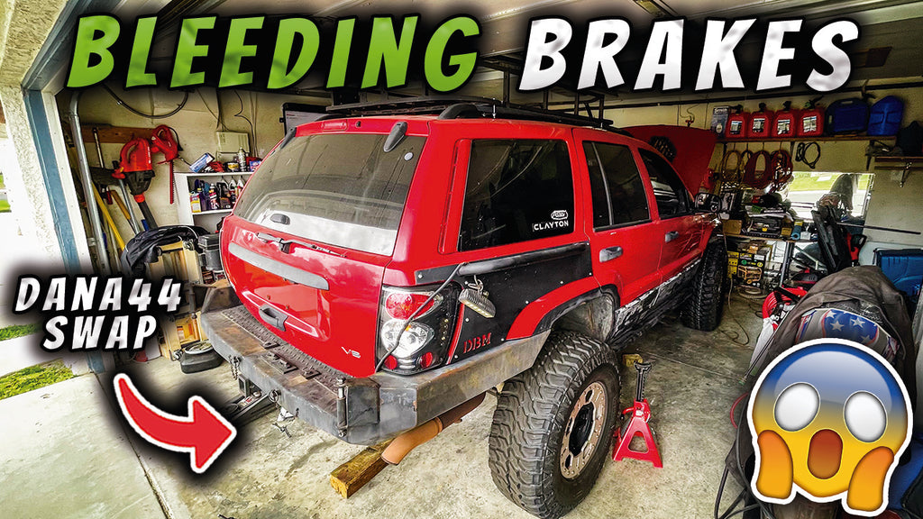 Bleeding Brakes Dana44 Swap on Jeep WJ + New Wolfwise tent