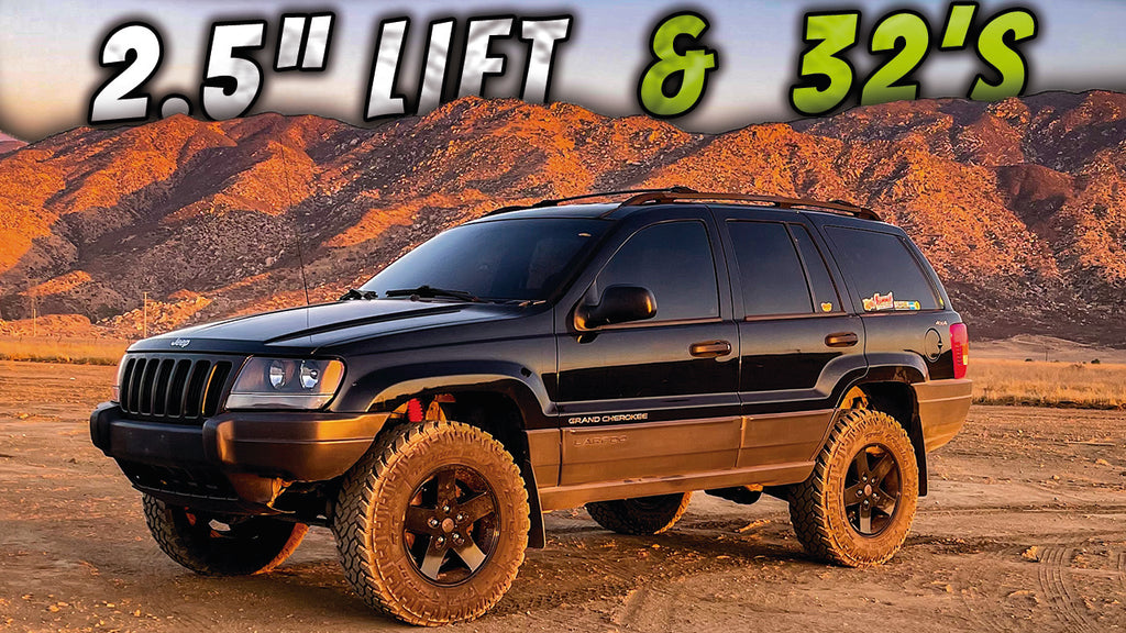 Installing Lift and New Wheels on Chris' Jeep WJ Grand Cherokee