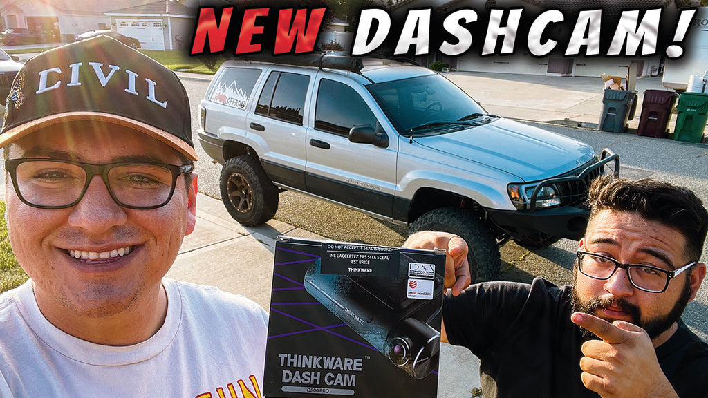 Installing THINKWARE Dash Cam on My Jeep WJ | AXLE UPDATE