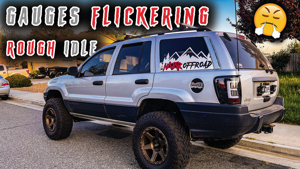 Diagnosing Flickering Gauges & Rough Idle Easy Fix !! | Najar Offroad