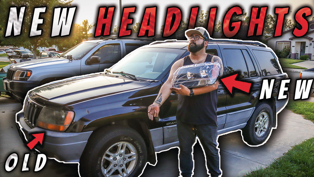 Why YOU NEED These $110 AMAZON Headlights | Jeep WJ Grand Cherokee