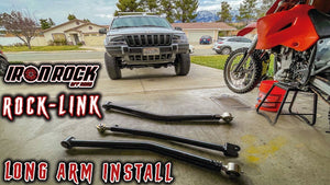 Installing IRO Rock Link Long Arms on Jeep WJ Grand Cherokee | UCA Flex Joint | Najar Offroad