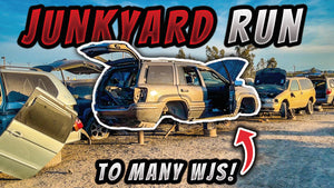 Junkyard Parts Run for my Jeep WJ Build | So Many WJs!