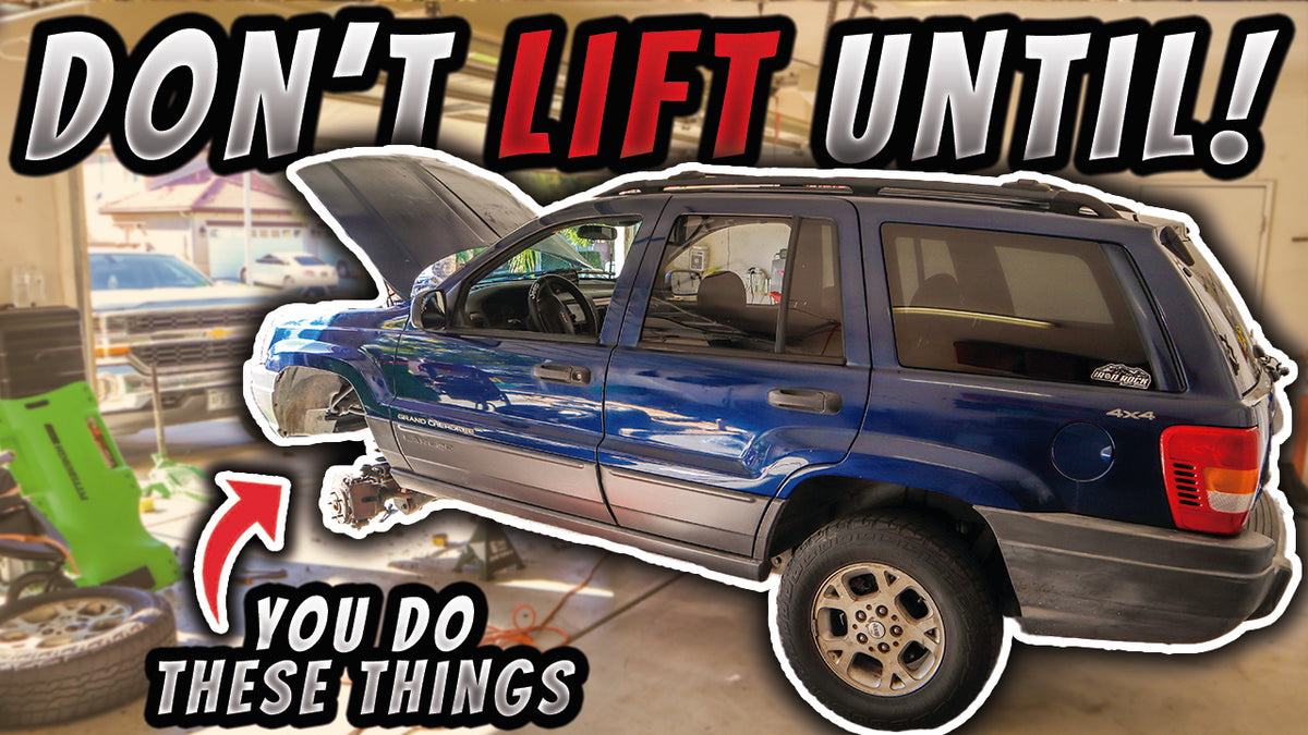 What You Should do BEFORE Lifting your Jeep! Najar Offroad