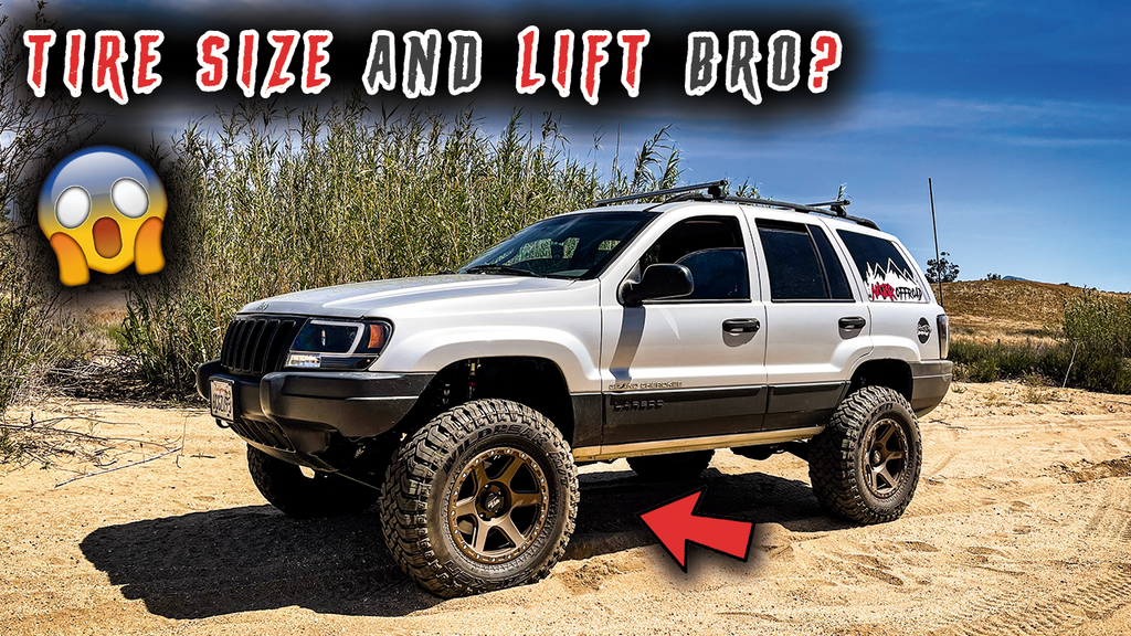 What Lift , Parts , and Tire Size on My Jeep WJ Grand Cherokee | Najar Offroad