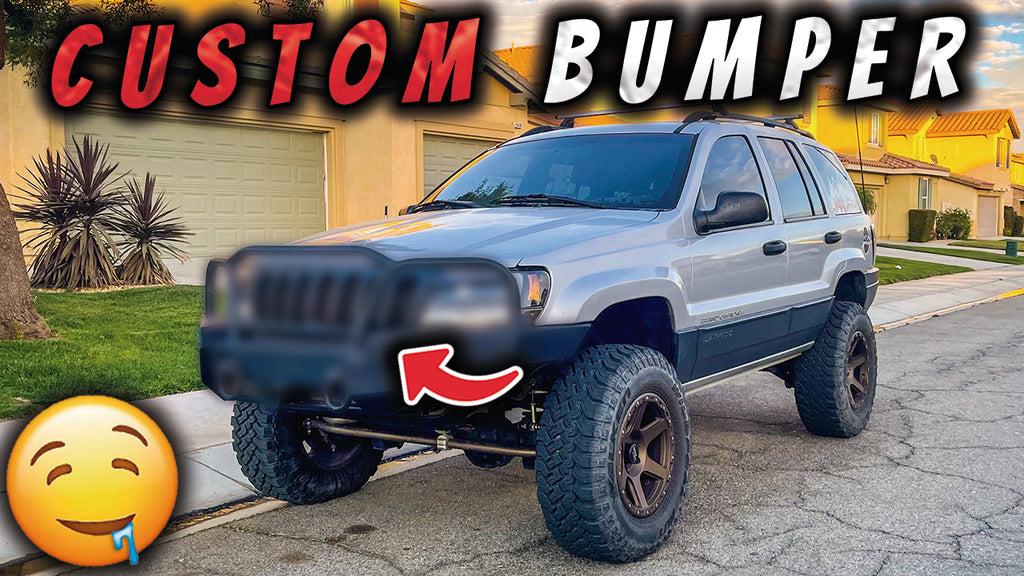 Installing STEEL BUMPER On Jeep WJ Grand Cherokee