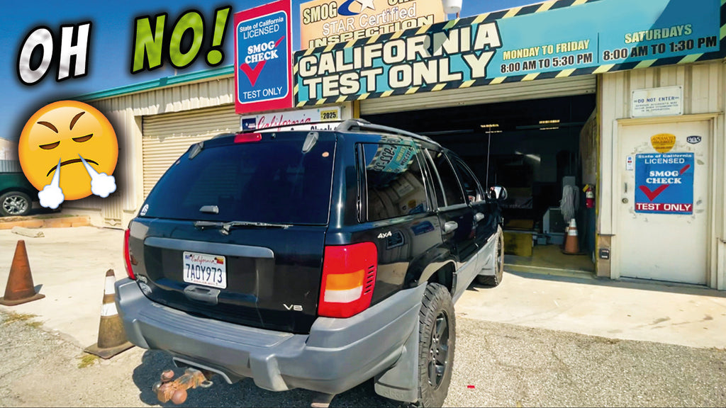 Getting a SMOG Check for Chris' Jeep WJ Grand Cherokee