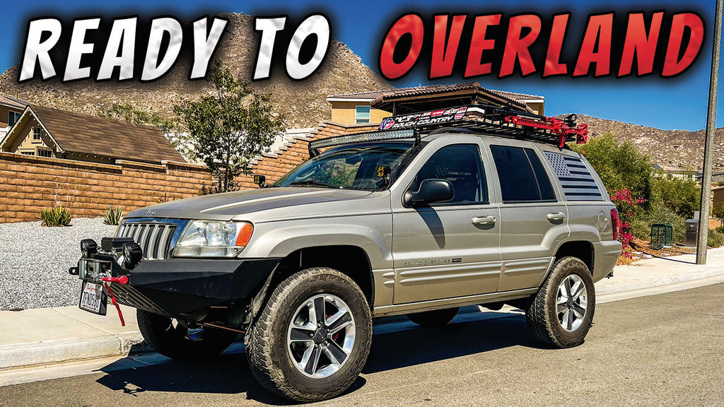 Finishing the 4 Inch Lift Kit and Parts for Subscriber's Jeep WJ Grand Cherokee