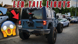 Installing Amazon Tail Lights on Jeep JK Wrangler | EASY INSTALL | Najar Offroad