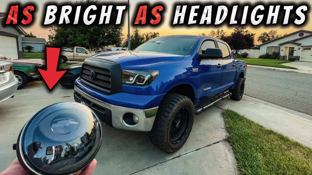 Installing LED Fog Lights on Toyota Tundra SUPER BRIGHT