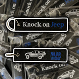 Knock on Jeep Jet Tag