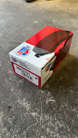 Carquest Standard Brake Pads: Semi-metallic - Rear MKD791